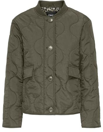 ONLY Damen Onlsalsa Leo Jacket Cs Otw Onlsalsa Leo Jacket Cs Otw (1er Pack)