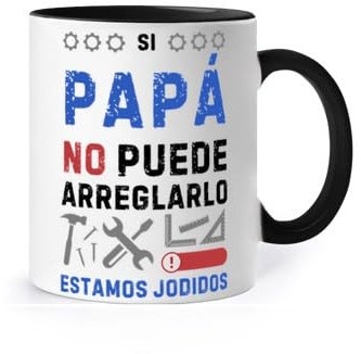 latostadora Taza Papa Regalo - Tazas Día Del Padre - Tazas Para Padres - Ideas Regalo Futuro Super Papa Abuelo - Regalo Padre Primerizo Original - Regalos Originales Para Hombre