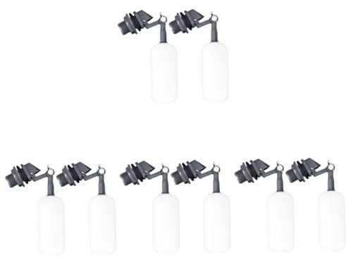 iplusmile 4 Ensembles Vanne À Flotteur Vannes À Flotteur Robinet À Flotteur Pour Aquarium Bol Robinet Flotteur De Remplissage De Piscine Plastique 2 Pièces * 4