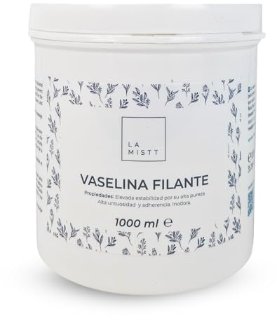 Vaselina Filante para Tatuaje, 1 Litro | Pura de Uso Profesional, Neutra