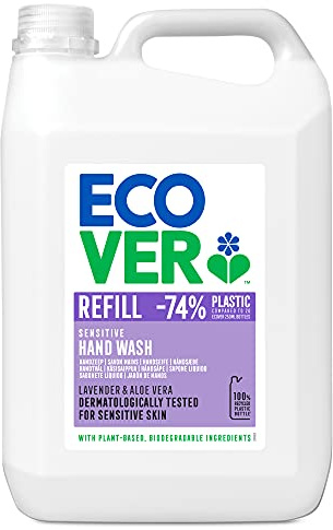 Ecover Lavender and Aloe Vera Hand Wash, 5 Litre