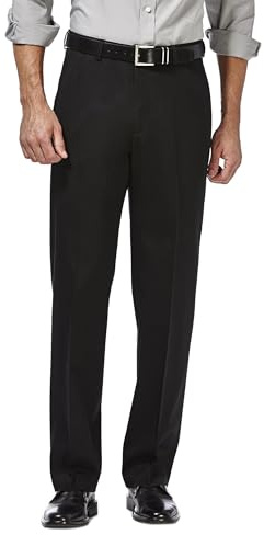 Haggar Men's Classic Fit Premium No Iron Khaki Pant