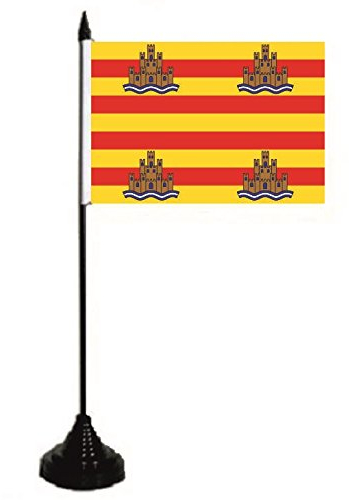 U24 Tischflagge Ibiza Fahne Flagge Tischfahne 10 x 15 cm
