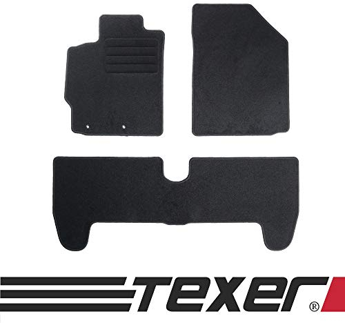 CARMAT TEXER Textil Fußmatten Passend für Toyota Yaris II Bj. 2005-2011 Basic