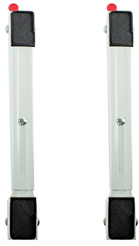 SPARES2GO Adjustable Extendable Appliance Trolley Roller Wheels for Dishwasher