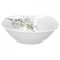 Van Well Vanda weiße Orchidee Müslischale, Suppenschale, kleine Schale, Ø 14,3 cm, 300 ml, Blumendekor, edles Marken-Porzellan