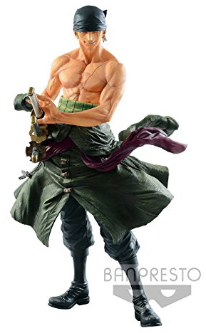 One Piece Figur Roronoa Zoro Big Size Statue mit Base PVC 30cm
