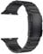 LDFAS Correa de metal de titanio compatible con Apple Watch Ultra 2 de 49 mm, serie 10 de 46 mm, para iWatch compatible con Apple Watch 9/8/7 de 45/44 mm, color negro