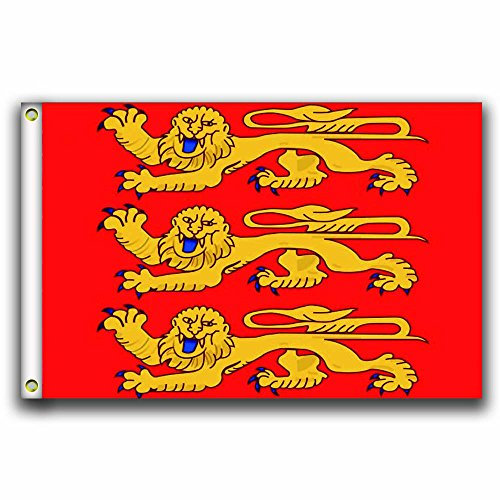 MCPACE Haute Normandie Les Drapeaux Banner 3x5ft-90x150cm 100% Polyester,Utilisé à l'intérieur et à l'extérieur