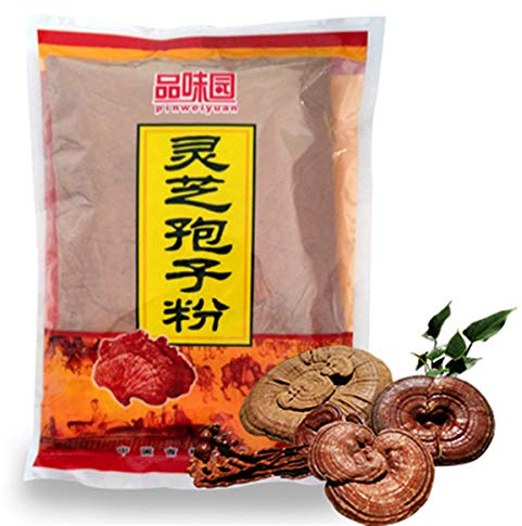 500g (1.1LB) Ganoderma Lucidum té Lingzhi Polvo de esporas de reishi salvaje té perfumado de té de hierbas chino Té de flores Té de hierbas de té botánico Té verde Té crudo Té de flores Té chino