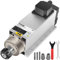 VEVOR Spindelmotor CNC Spindelmotor Luftgekühlte ER 25, Luftkühlung Spindelmotor 4 kW, Luftgekühlter Motor für CNC Spannzangenfutter 1-18000 U/min Air Cooled Spindle Motor Wind Cooled