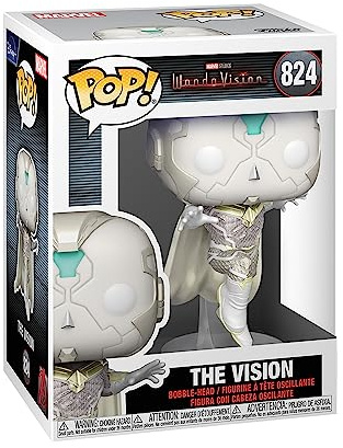 Funko POP! Marvel: WandaVision – The Vision - Figuras Miniaturas Coleccionables Para Exhibición - Idea De Regalo - Mercancía Oficial - Juguetes Para Niños Y Adultos - Fans De TV