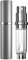 Travelofo Mini Perfume Bottles, Refillable Spray, 5ml Leak-Proof Atomiser for Travel, Luxury Gift for Men & Women (Grey)