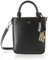 DKNY Damen Paige Mini Crossbody Handtaschen, Schwarz/Gold