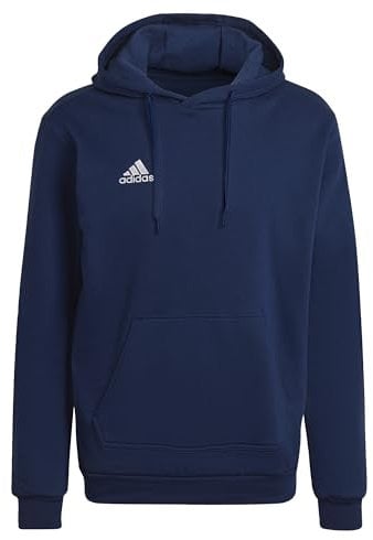 adidas Uomo Entrada 22 Sweat Hoodie, Team Navy Blue 2, M Extra Tall