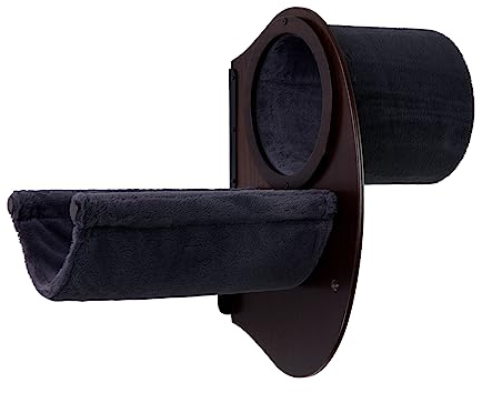 COSY AND DOZY Hängematte Katze L50 x B28 cm Katzen Hängematte und Katzentunnel - Katzenwandparkour, Katzenhängematte Betten, Decken & Möbel für Katze