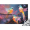 Rotkehlchen Puzzle 1000 Teile Legespiel Schwierigkeitsgrad Logikspiel Schöner Mockingbird Geistige Herausforderung Entspannung Durch Puzzeln Zeitvertreib Für Alle Altersgruppen 1000pcs (75x50cm)