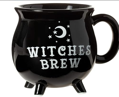 seeykey Witch Brew Cauldron Tasse à café en céramique 300 ml…
