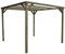 Pergola autoportante in legno gamma Kora di vitaorto: eleganza naturale per il tuo spazio esterno (legno di pino, 240 x 240 x 240 cm)