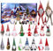 Christmas Wichtel Adventskalender 2024, 24 Stück Gnome Countdown bis Weihnachten Zierfiguren Kalender, Weihnachtswichtel Weihnachtskalender Dekoration, Stofftier Wichtel Puppen Kuscheltier Geschenk