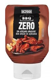 Salsa Barbacoa Zero sin azúcares añadidos Hacendado Bote 330 g Pack 2