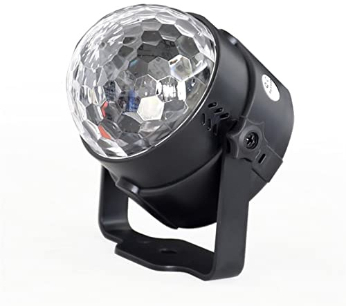Moving Head DJ-Lichter DJ. Lichter Mini Crystal Magic Ball RGB-LED. Strahleffektstufe Lampe for Familienparty Halloween