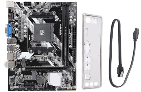 Plyisty B550M K-Motherboard, AM4-CPU-Sockel, Kompatibel mit CPUs der 1. und 5. Generation der 1000- und 5000-Serie, DDR4 64 GB Dual Channel, NVME M 2 PCIe 3 0 USB 3 0