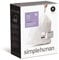 simplehuman Code P, Custom Fit Bin Liners, 50 Liners, White, 50-60 L
