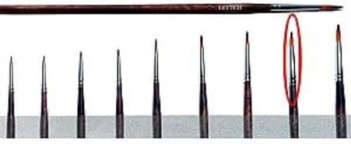 Italeri - I51288 - Accessoire pour Maquette - Pinceau Pointe Ronde 3