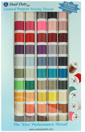 Coats & Clark Dual Duty General Purpose Sewing Thread for Sewing Machine