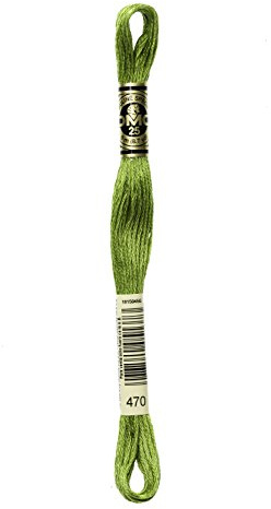 DMG Plaid Cotton Thread, Variegated for Stitching, 8 Metres
