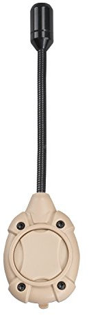 Princeton Tec Point MPLS-3 10 Lumen Ultrabright Red LED Light, Sistema di montaggio universale per elmetti e collo flessibile, essenziale per forze dell'ordine, militari e lavori commerciali, marrone