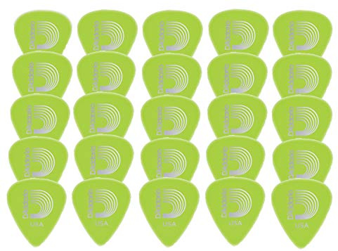 Planet Waves 1CCG4-25 Cellu-Glo Medium Guitar Picks (Pack of 25) | D’Addario celluloid guitar picks deliver classic tone, smooth feel, precise attack and reliable control for every style.