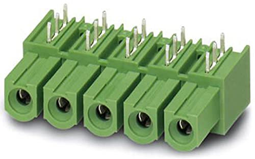 PHOENIX CONTACT IPC 16/2-GU-10,16 Leiterplattengrundleiste, 16 mm² Nennquerschnitt, 2 Anschlüsse, IPC 16/..-GU Artikelfamilie, 10.16 mm Rastermaß, 4 mm Pinlänge, Grün, 50 Stück