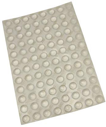 3M Bumpon SJ5306 Clear Bumper/Spacer Pad - Hemispherical Shaped Bumper - 0.375 in Width x 0.15 in Height - 67560 [PRICE is per PAD]