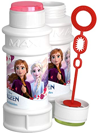 ***** DULCOP - Eiskönigin Seifenblasen – 175 ml – 047575 – Blau – Kunststoff – offizielles Lizenzprodukt – Spielzeug für Kinder – Spiel im Freien – ab 3 Jahren