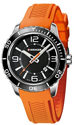 WENGER HerrenArmbanduhr Analog Quarz Silikon 01.0851.114