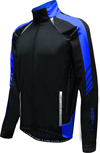 Funkier Herren Tornado Pro Microfleece TPU Jacke XL schwarz/blau