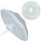 Linco Lincostore Studio Lighting Quallen-Regenschirm Diffusor weiches Tuch (2 Stück) für 83,8 cm (33 Zoll) Silber Foto Regenschirm oder 83,8 cm (3302-2 (Regenschirm nicht enthalten)