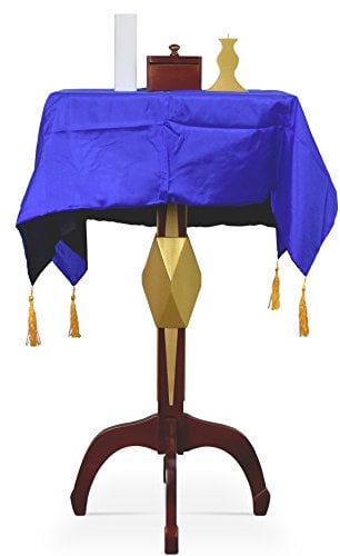 Doowops Multifunktionaler quadratischer schwimmender Tisch mit Anti-Schwerkraft-Box, Blumentopf, Kerzenständer, Zaubertricks, Magier, Bühne, Gimmick, Illusion