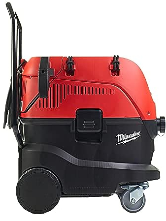 Milwaukee 4933459418 AS-42MAC Staubsauger 42L CLASSE M mit Luftfilter AUTOMATISCH AS 42 MAC, Black And Red