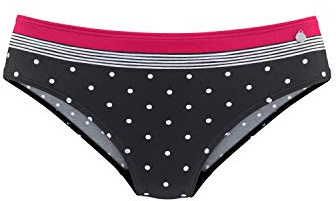 Lascana Damen Bikini-Hose mit Punkten, verspielt