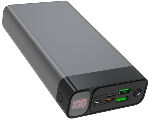 Outdoor High-Capacity LED Lighting 60,000mAh Portable Power Bank with USB-C, Cable & Fast Charging for Mobile Phone, Camera, Pad, Headset etc