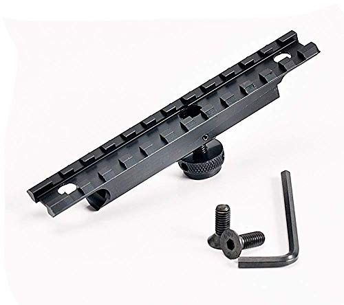 Tactical Area Abnehmbarer Tragegriff M4 M16 AR15 mit Doppelöffnung A2 Rückspiegel Picatinny-Schiene 20 mm Standard-Oberschienenfuß