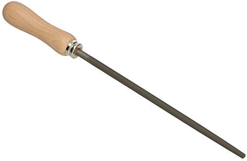 KOTARBAU® Lima rotonda per officina, lunghezza 250 mm, taglio 1 (grossa), lima circolare in metallo per lavorazione grossolana (3)
