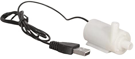 1 USB Mini Pumpe DC 3/5 / 6V Amphibie für Fischtankhydroponik Teiche