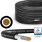 hb-digital 10m Cable solar 6 mm2 H1Z2Z2-K Probado por TÜV Rheinland Resistente a los rayos UV Flexible Cobre puro 1500 V Cable de extensión fotovoltaico para panel solar placa