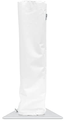 VASNER AirCape Tower Mini - Abdeckhaube für HeatTower Mini, Heizstrahler Schutzhülle, Terrassenheizer Abdeckung, Terrassenstrahler Haube atmungsaktiv & Made in Germany (AirCape Tower Mini, Weiß)