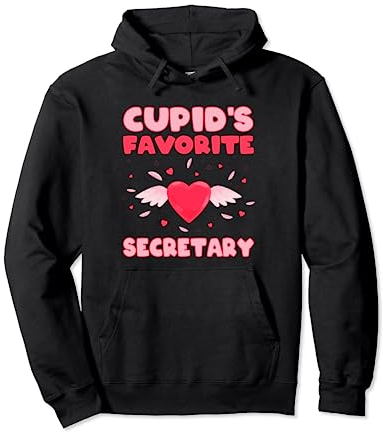 Amors Lieblingssekretärin Valentinstag für Sekretär Pullover Hoodie