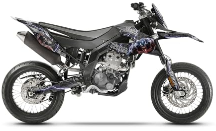 Arider Dekor (Aufkleber) für Aprilia SX 125 (2018-2023) | Venom Edition (Schwarz)